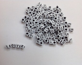 letter beads