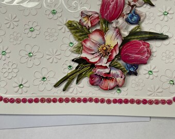 Tarjeta de cumpleaños hecha a mano