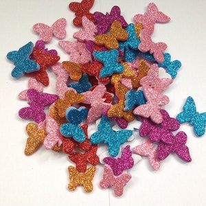 Sticker Glitzer Schmetterlinge