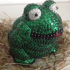 Pailletten Frosch Bild 3