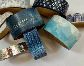 Washi tapes blue dreams