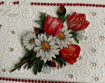 Tarjeta de cumpleaños hecha a mano