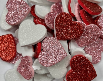 Sticker Glitter Hearts