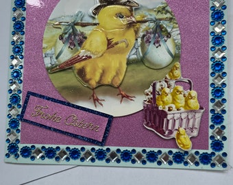 Handmade Easter card