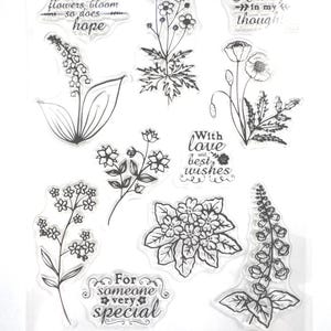 Silicone Stamp Plants