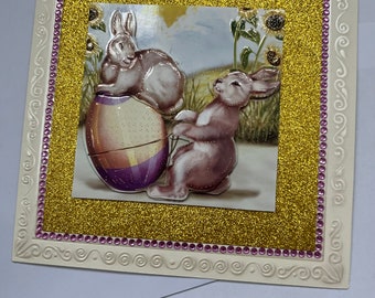 Handmade Easter card