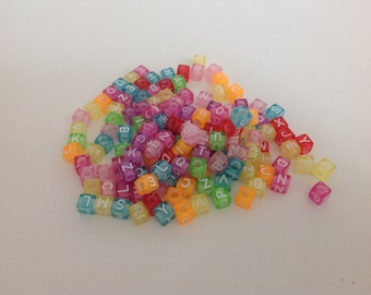 letter beads