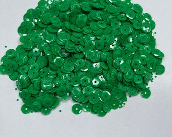 sequins green