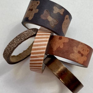 WASHI Tape Teddy Bear