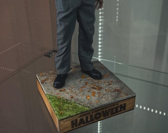 1/6 Custom Halloween Michael Myers diorama Stand For Trick Or Treat Studios sideshow one sixth scale