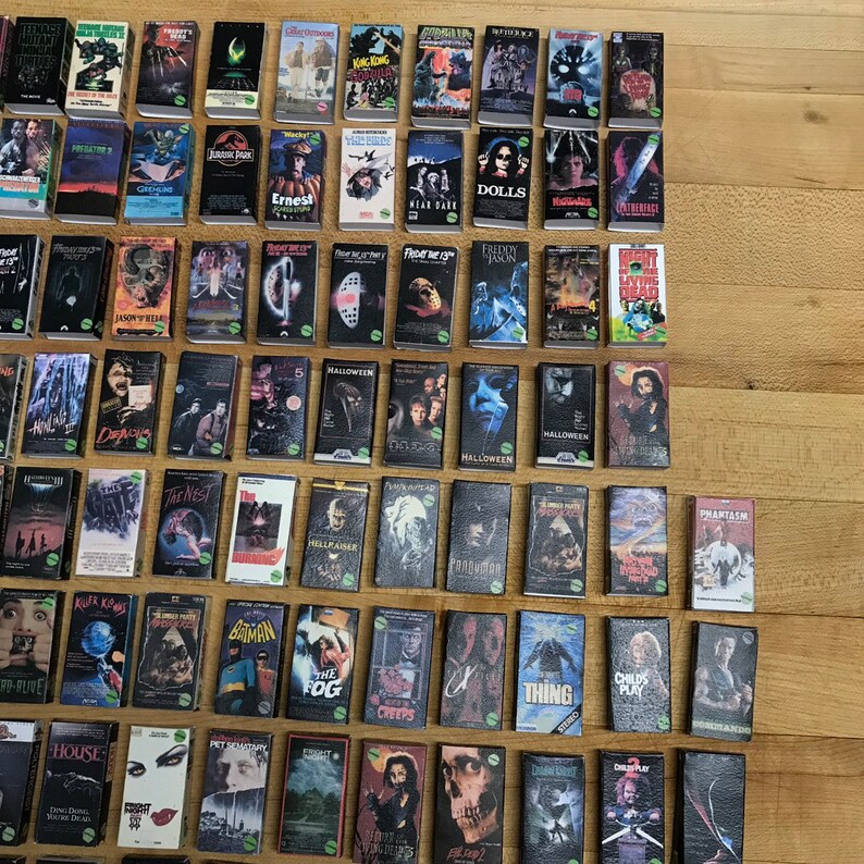 VHS Mini 1 x 2 Lots of titles You Choose Etsy