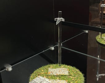 1/6 Custom Halloween Michael Myers yard diorama Stand For Trick Or Treat Studios sideshow one sixth scale