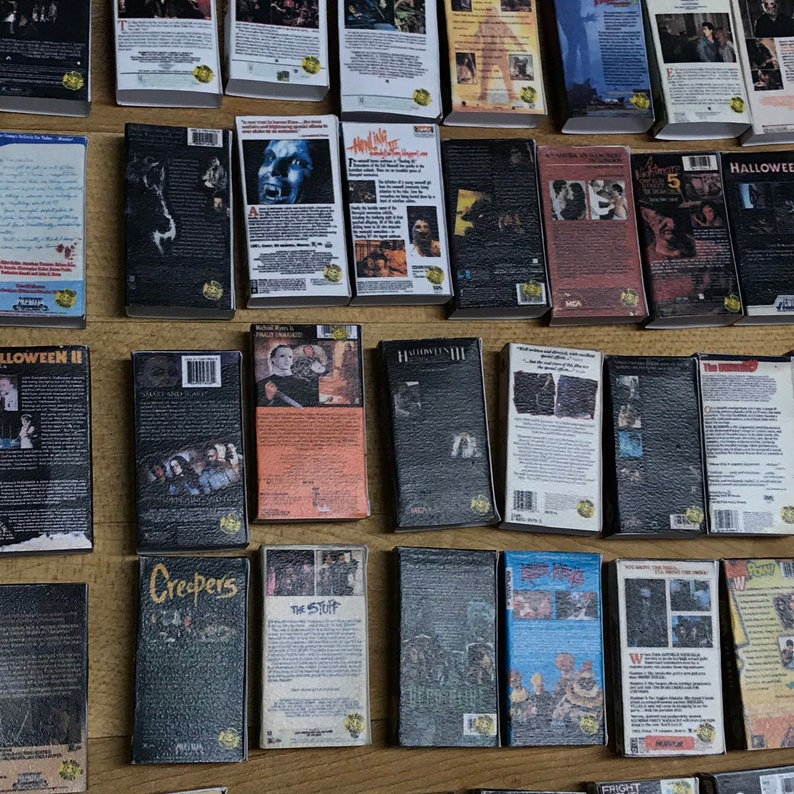 VHS Mini 1 x 2 Lots of titles You Choose Etsy