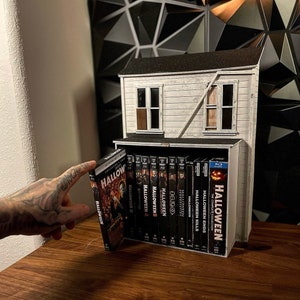 Halloween Michael Myers Inspired Media Storage Diorama House for ...