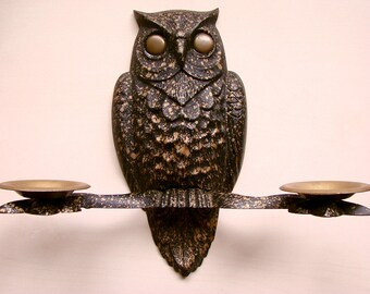 Lamp GOLD OWL wall light made of steel Lamp GOLD OWL wall light made of steel