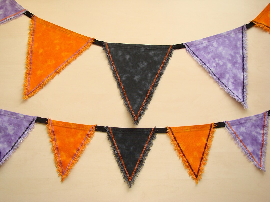 Fabric Bunting Banner Cotton Fabric Flags Nursery Garland Etsy