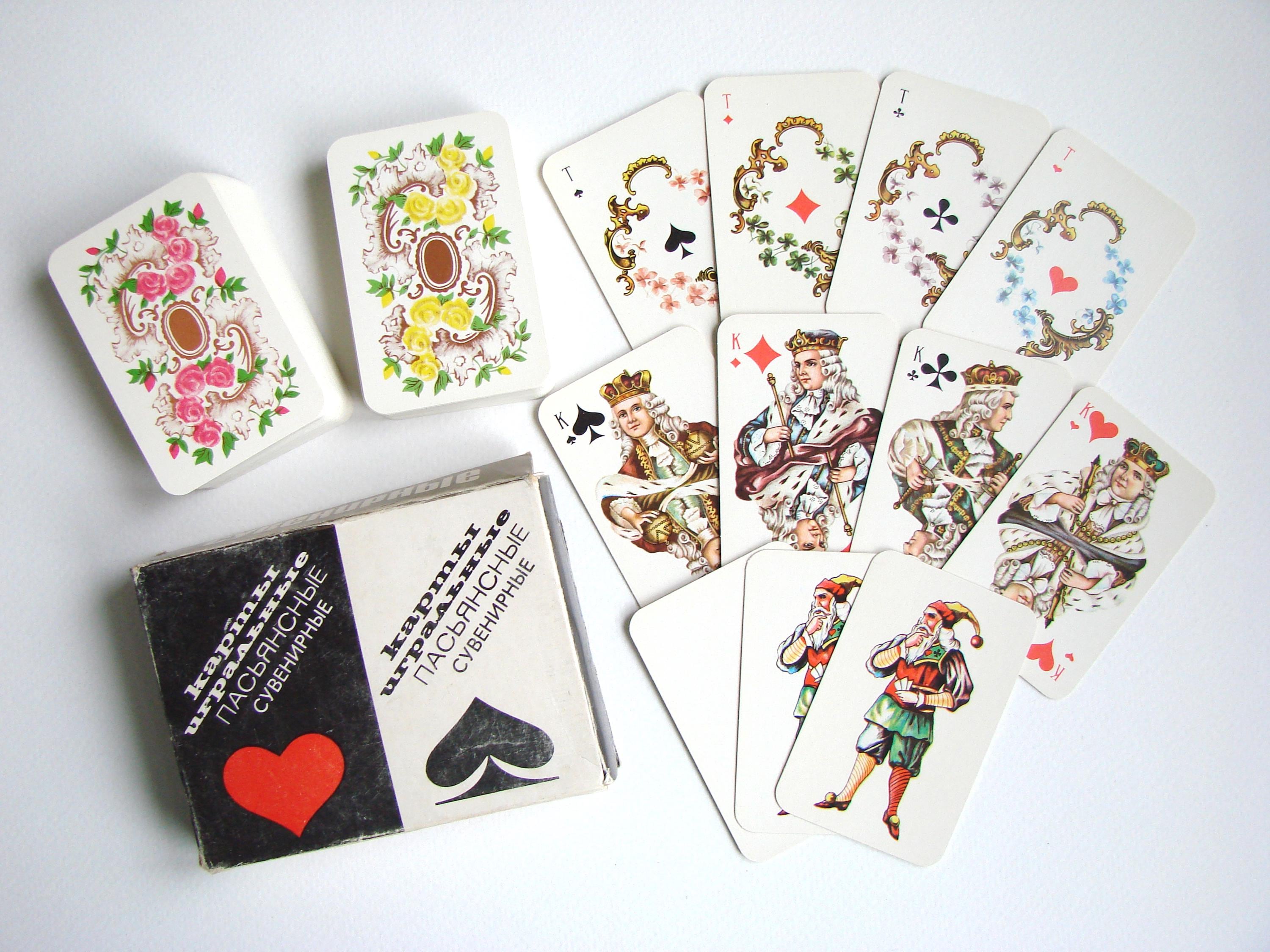 Soviet playing cards - Etsy 日本