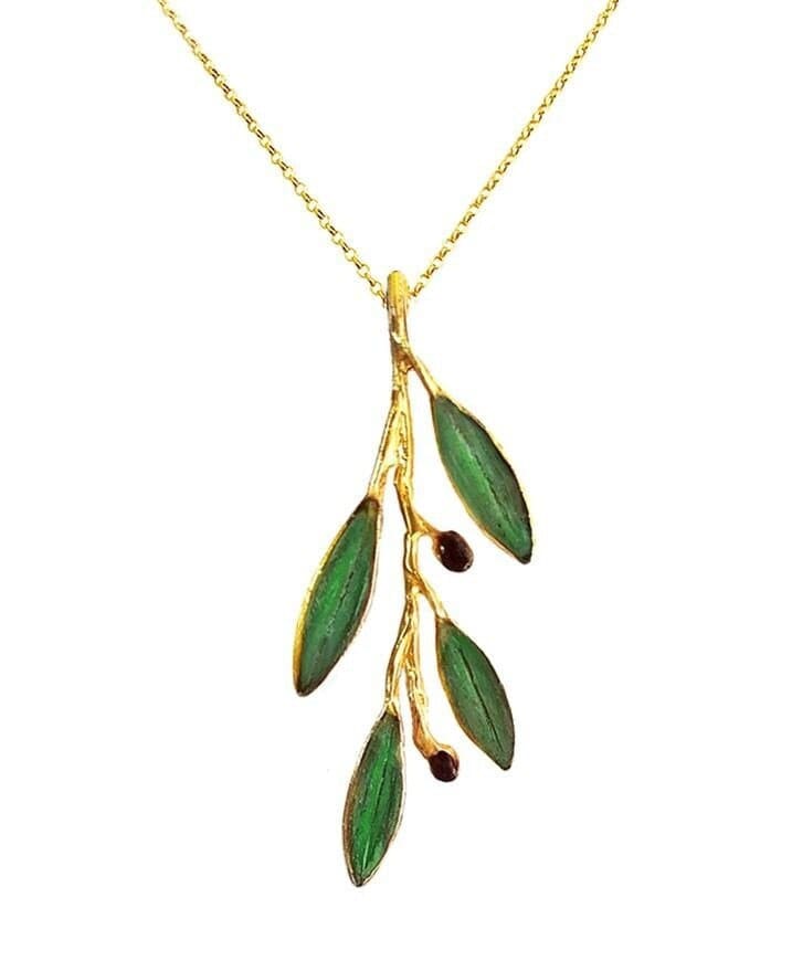 JJG - 20 Ciondoli A Forma Di Ramo D'Albero Vintage - Multifori In Lega Di Zinco - Colore Argento - Per Gioielli Fai Da Te