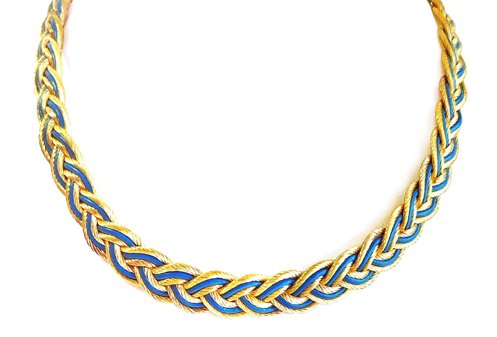 Grecian Golden Age Braided Necklace in 18K Gold-plated Bronze Cord by  Ilios, Greek Necklace, Greek Jewelry, Ancient Greek Necklace, Grecian - Etsy