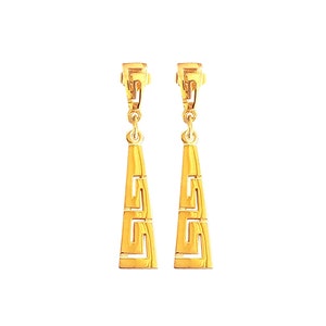 Greek Key Earrings Meander, Greek Key Earrings, Greek Earrings, Greek Jewelry, Greek Key, Grecian Earrings, Grecian Jewelry, Meander