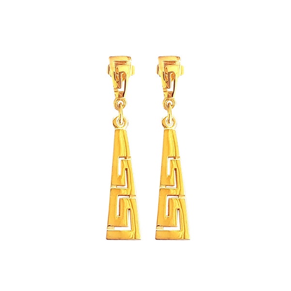 Greek Key Earrings Meander, Greek Key Earrings, Greek Earrings, Greek Jewelry, Greek Key, Grecian Earrings, Grecian Jewelry, Meander