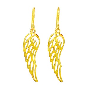 Wing of Hermes Earrings by Ilios, Greek Jewelry, Greek Earrings, Wing Earrings, Greek Mythology, Greek God Hermes, Ancient Greek