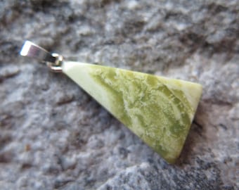Ciondolo serpentino con argento 925 - diversi modelli.