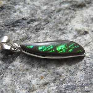 Magic Ammolithe Pendant with 925 Silver -different pendants-