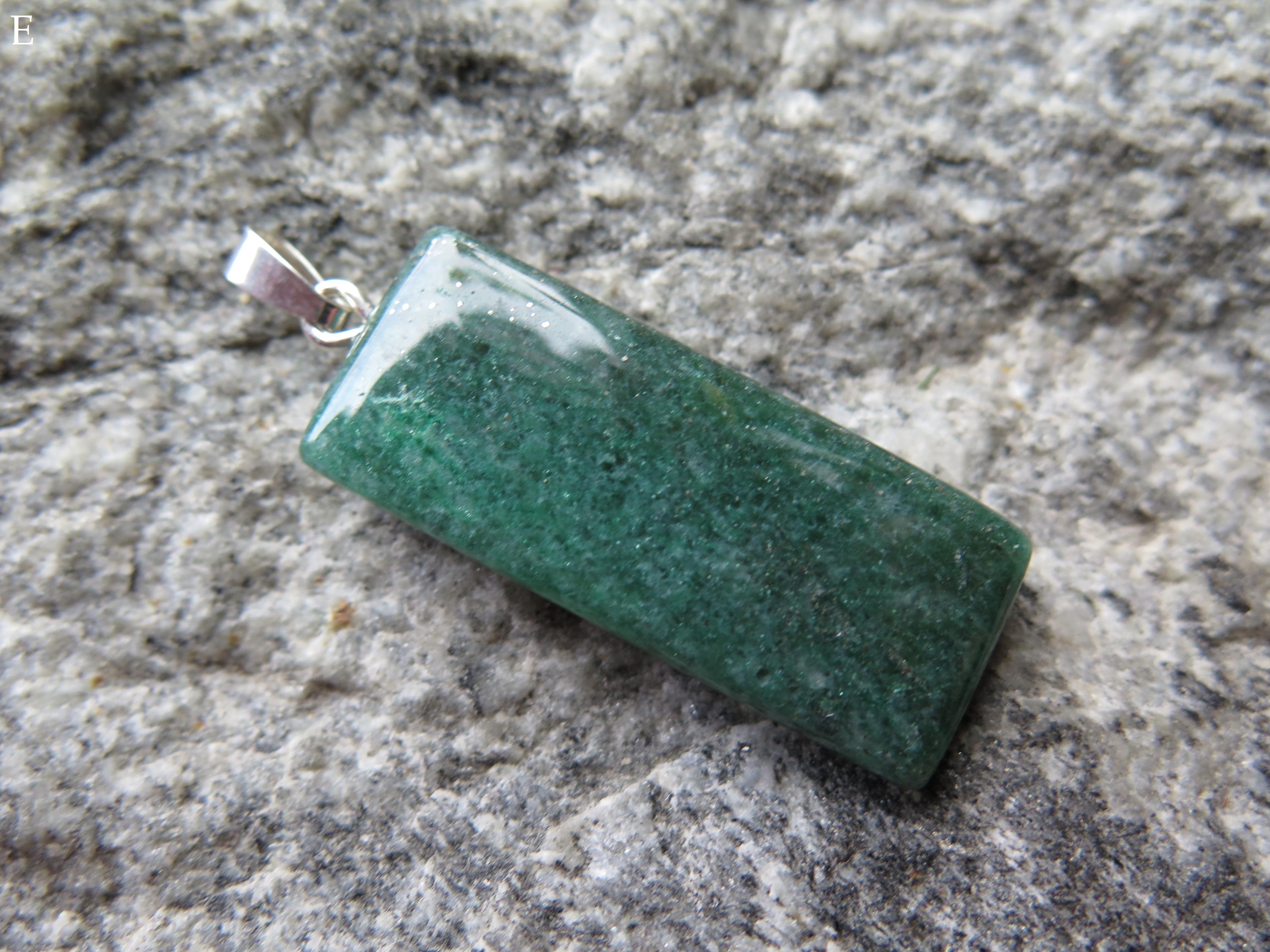 Ciondolo in avventurina verde, collana con protezione EMF, gioiello spirituale, regalo portafortuna per lui/lei - Italia Ciondolo in avventurina verde, collana con protezione EMF, gioiello spirituale, regalo portafortuna per lui/lei - Italia