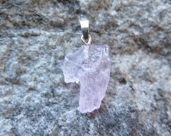 Magic Kunzite Pendant with 925 Silver -different variations-