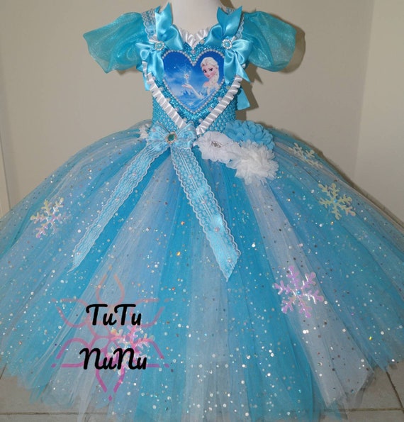 elsa dress no glitter