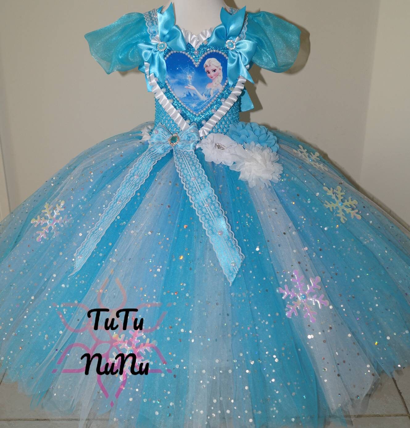 frozen ball gown