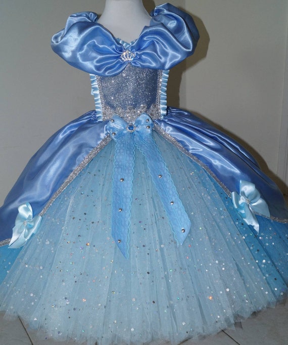 cinderella blue ball gown
