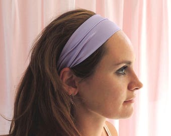 Lilac Silk Headband