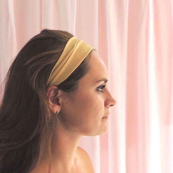 Silk Headband Etsy
