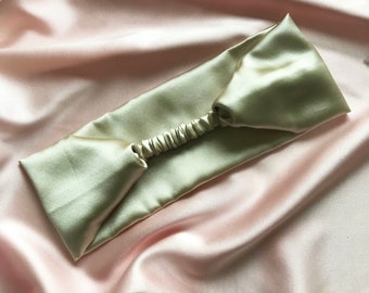 Champagne Silk Headband