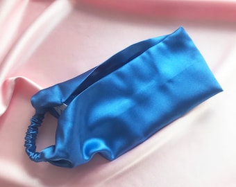 Cornflower Blue Silk Headband