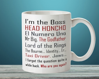 big w personalised mug