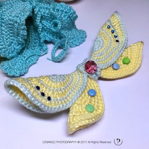 English: Crochet Doll Pattern-Fairy Iris 花仙子 艾丽 image 8