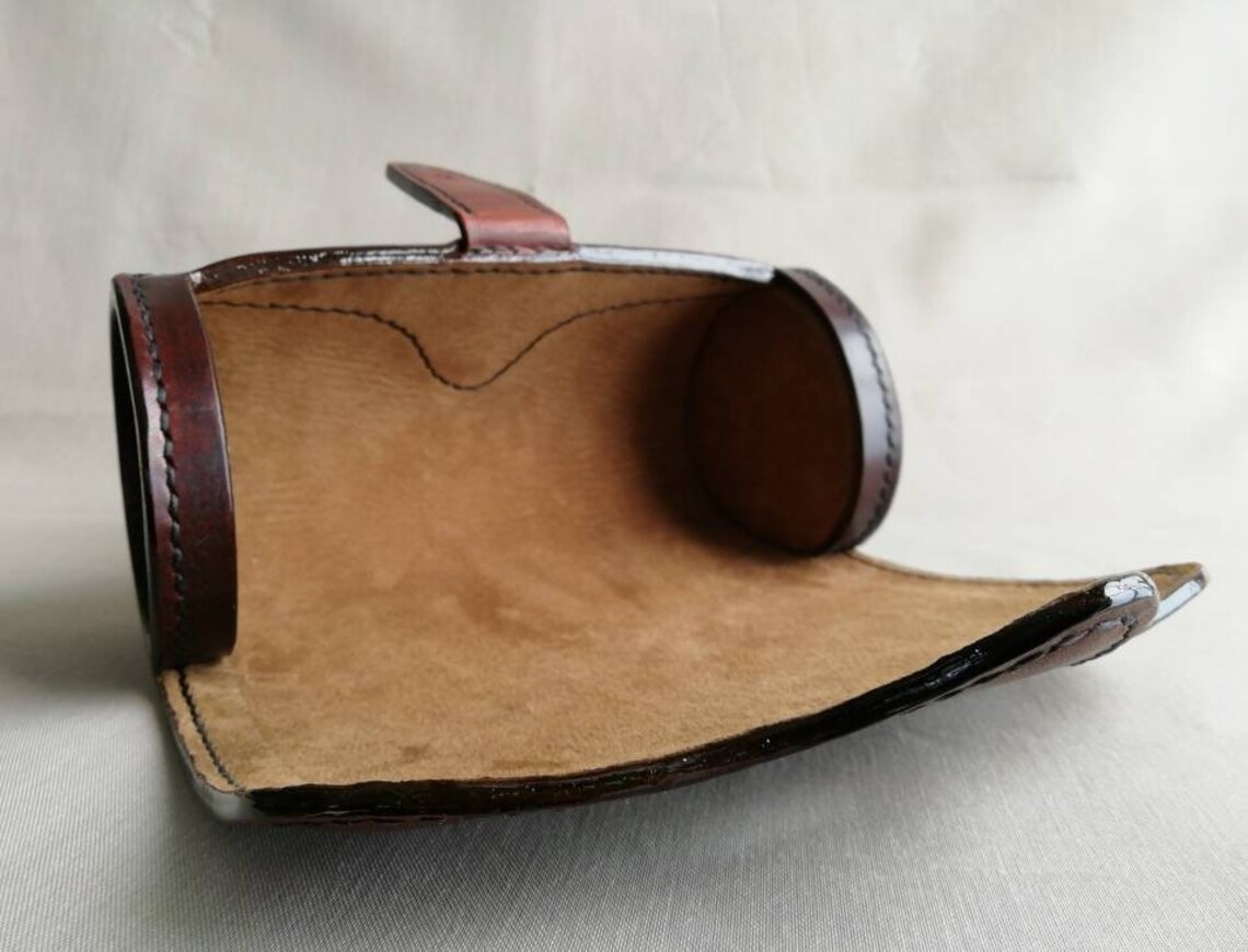 Pipe and Tobacco Leather Case, Pipe Bag, Pipe Case, Pipe Travel, Pipe