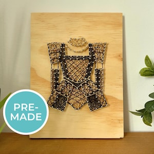 Catherine of Aragon - Six The Musical Inspired Queen Costume String Art Wall Hanging