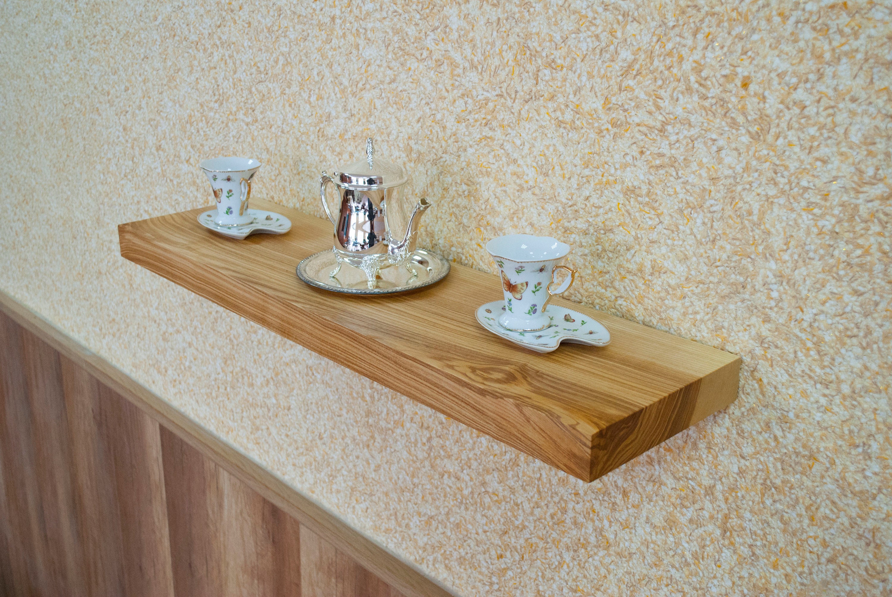 Solid Ash Floating Shelves Ash Floating Shelves for Home Ash Etsy