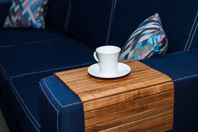 Cherry Sofa Tray Table Wooden Coffee Table Wooden TV Tray Etsy