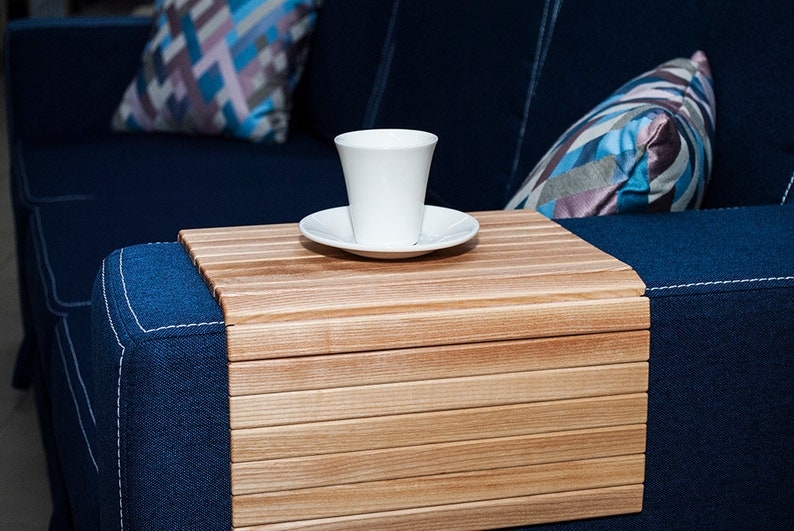 Ash Sofa Tray Table Wooden Coffee Table Wooden TV Tray Etsy