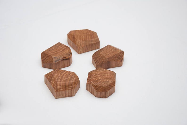 Oak Wood Magnets for the refrigerator Wooden Magnets Oak Wood Magnets for metal surfaces Magnets Hostess Gift