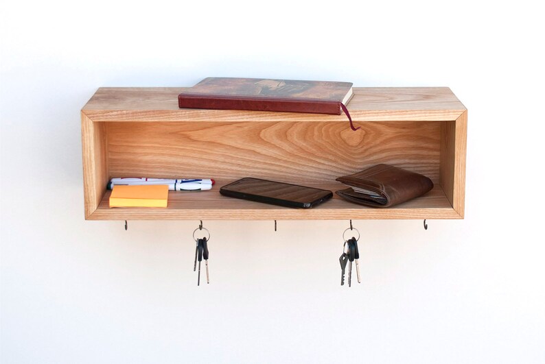 Entryway Organizer Floating Shelf Entryway Shelf Shelf With Etsy