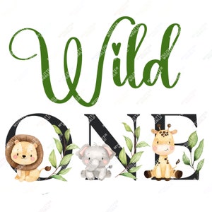Safari animals PNG File, Jungle animals, Wild animals Safari clipart, Jungle clipart, Wild clipart Safari graphics, Wild One Safari design