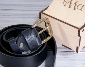 Mannen riem gepersonaliseerde lederen riem verjaardagscadeaus voor vriend cadeaus voor hem vriend verjaardagscadeau voor mannen aangepaste gegraveerde riem mannen