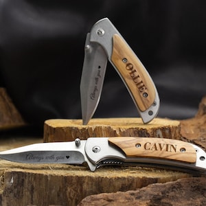 Personalized Graduation Gifts for Him, Custom Pocket Knife, College Graduation Gifts for Son , Engraved Pocket Knife, Personalized Knife