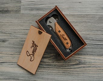 Engraved Pocket Knife